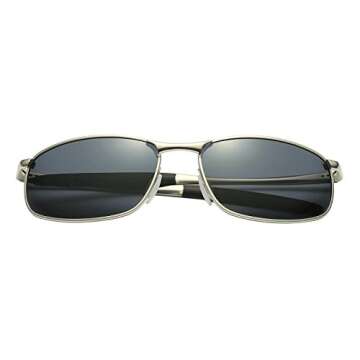 ZHILE Polarized Sunglasses for Men - Stylish and Protective