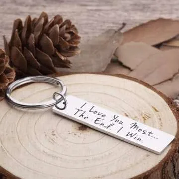 Gifts for Boyfriend Husband Wife Couple Birthday Gifts for Husband Wife Keychain Gifts for Anniversary Birthday Wedding Gift from Wifey Hubby Couple Best Friend Valentines Day Gifts for Him Her