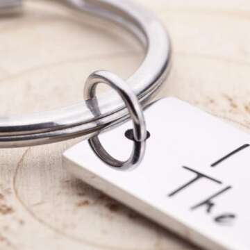 Gifts for Boyfriend Husband Wife Couple Birthday Gifts for Husband Wife Keychain Gifts for Anniversary Birthday Wedding Gift from Wifey Hubby Couple Best Friend Valentines Day Gifts for Him Her