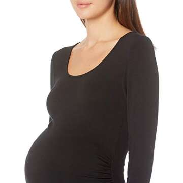 Amazon Essentials Maternity Long Sleeve Dress - Stylish & Comfortable