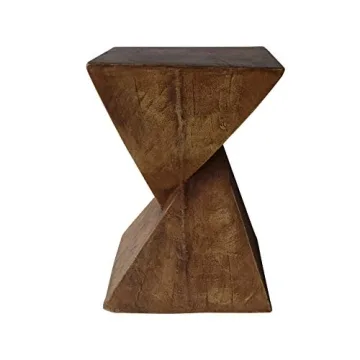 Stylish Lightweight Concrete Accent Table by Christopher Knight