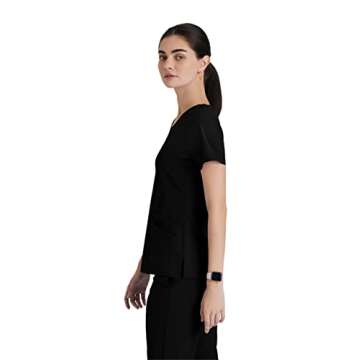 BARCO One 5106 5 Pocket V-Neck Yoke and Side Panel (Black, Large)