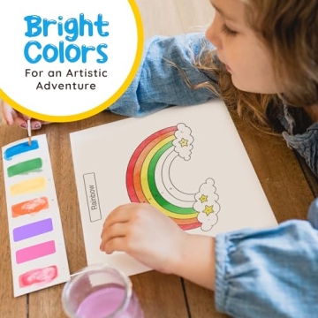 Mess-Free Paint With Water Book for Kids - Ages 2-6