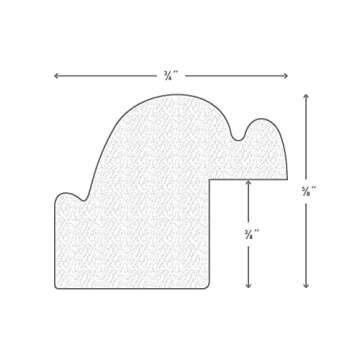 Craig Frames Stratton, 12x16 Picture Frame, Aged Pewter - Elegant and Versatile Wall Decor