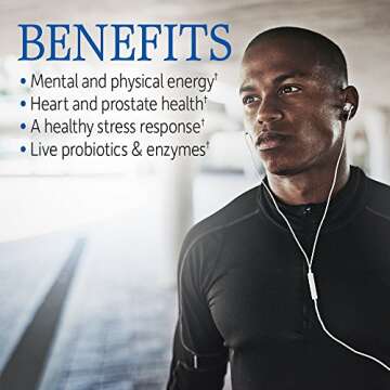 Garden of Life Vitamin Code Whole Food Multivitamin for Men - 240 Capsules, Vitamins for Men, Fruit ...