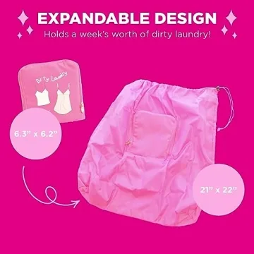 Miamica Soft Travel Laundry Bag – Stylish & Functional Travel Organizer