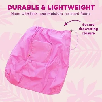 Miamica Soft Travel Laundry Bag – Stylish & Functional Travel Organizer