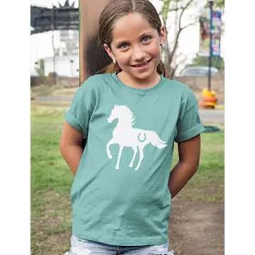 Horse Shirt for Girls Horseback Riding Equestrian Tee
