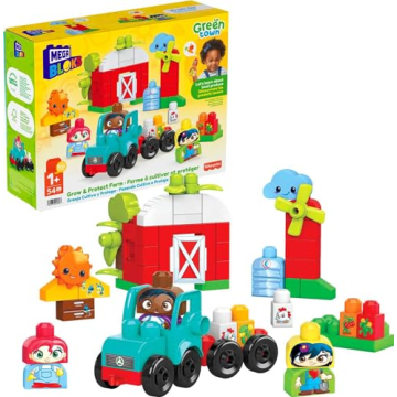 MEGA BLOKS Fisher-Price Toddler Building Blocks Set