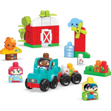 MEGA BLOKS Fisher-Price Toddler Building Blocks Set