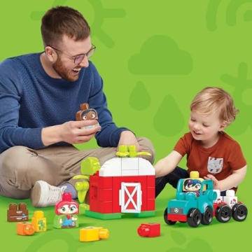 MEGA BLOKS Fisher-Price Toddler Building Blocks Set