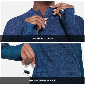 BALEAF Women's Quick Dry Long Sleeve Shirt for Outdoor