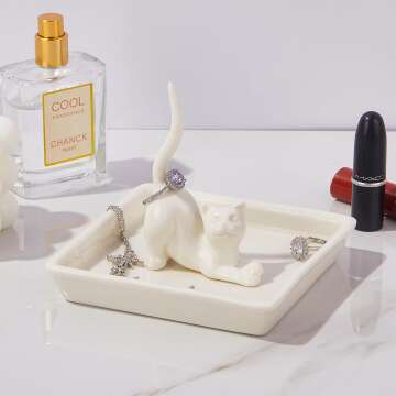 Cat Mom Jewelry Tray - Perfect Gifts for Cat Lovers