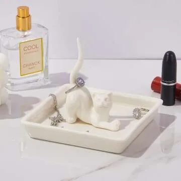 Cat Mom Jewelry Tray - Perfect Gifts for Cat Lovers