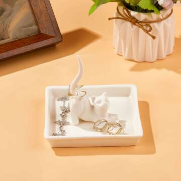 Cat Mom Jewelry Tray - Perfect Gifts for Cat Lovers