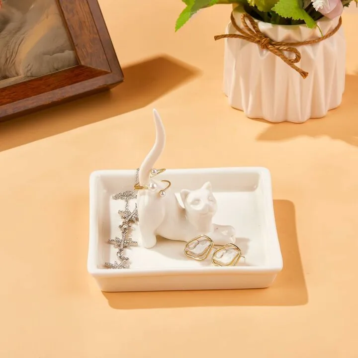 Cat Mom Jewelry Tray - Perfect Gifts for Cat Lovers