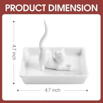 Cat Mom Jewelry Tray - Perfect Gifts for Cat Lovers