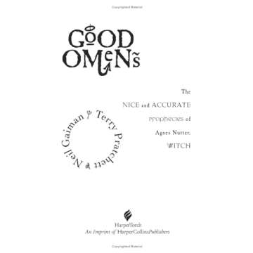 Good Omens: The Nice and Accurate Prophecies of Agnes Nutter, Witch by Neil Gaiman Terry Pratchett(2007-08-07)