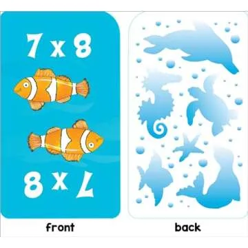 School Zone - Math War Multiplication Game Cards - Ages 8+, 3rd Grade, 4th Grade, 5th Grade, Math Games, Beginning Algebra, Multiplication Facts & Tables, and More