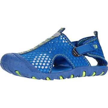 Western Chief Kids Boy's Rainier Sandal (Toddler/Little Kid/Big Kid) Blue 9 Toddler M