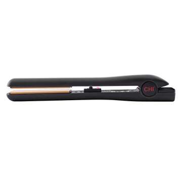 CHI Tourmaline Ceramic Series Flat Iron, Hair Straightener For Silky, Smooth Hair, 392°F Maximum Te...