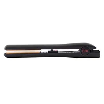 CHI Tourmaline Ceramic Series Flat Iron for Silky, Smooth Hair - 392°F Maximum Temperature, 1 Inch ...
