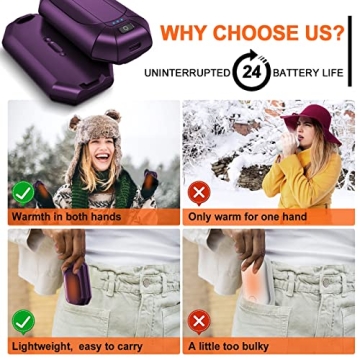 Dual-function Rechargeable Hand Warmers for All Ages