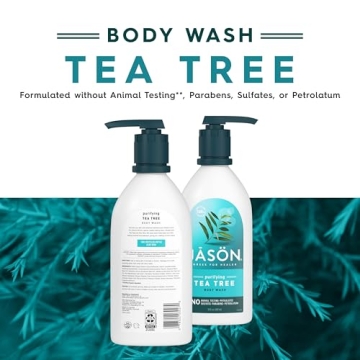 JASON Tea Tree Body Wash - Gentle & Eco-Friendly Clean