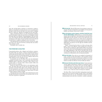 The Autoimmune Solution Comprehensive Guide to Inflammatory Diseases