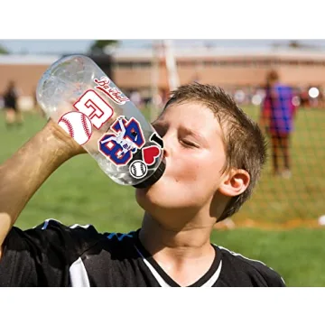 JOICEE Baseball Stickers 50pcs Waterproof Vinyl Decals