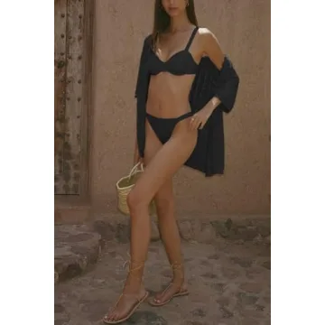 Imily Bela Chic 2 Piece Swimsuit Cover-Up Set for Summer Fun