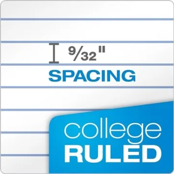 Oxford College Ruled Filler Paper 500 Sheets for Binders