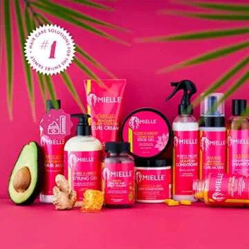 Mielle Organics Avocado Hair Milk for All Hair Types, Moisturizing Lotion for Dry Hair, 8 Ounces