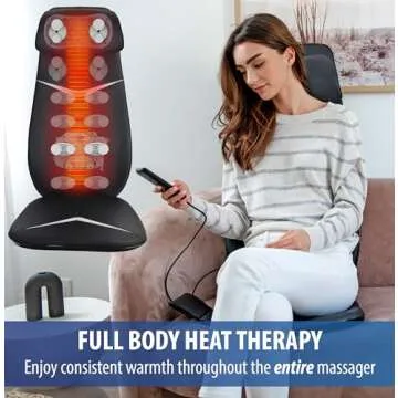 Zyllion Shiatsu Neck and Back Massager with Heat