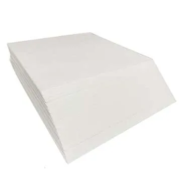 HimaPro Cut Away Embroidery Stabilizer Backing (8" x 8" x 100 PCs) - 100% Polyester - 2.5oz Medium Weight - Great for 4 x 4 and 6 x 6 Hoops