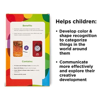 Think Tank Scholar Colors & Shapes Flash Cards for Kids