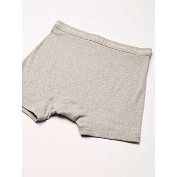 Calvin Klein Men's Cotton Classics 7-pack Boxer Brief, 3 Black, 2 Grey Heather, 2 White, Small