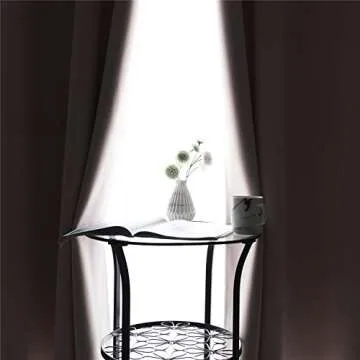 MANGATA CASA Pink Blackout Curtains 84 Inches Long for Girls Bedroom-Grommets Window Curtain 2 Panel Sets for Living Room-Room Darkening Thermal Curtains & Drapes (Pink,52x84inch)