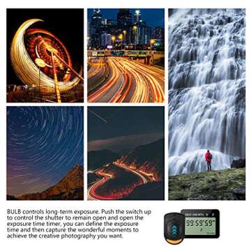 Neewer LCD Timer Shutter Release Remote Control for Canon 700D/T5i, 650D/T4i, 550D/T2i, 500D/T1i, 350D/XT, 400D/XTi, 1000D/XS, 450D/XSi, 60D, 100D, and Pentax