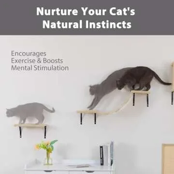 Stylish COZIWOW Cat Climber Set - 5pc Furniture for Cats