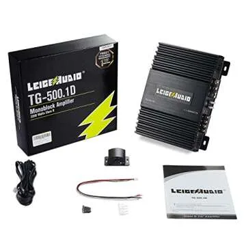 LEIGESAUDIO 500 Watts Car MonoBlock Amplifier