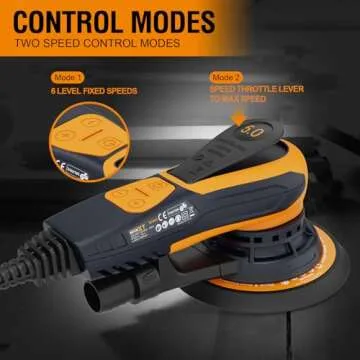 MAXXT Electric Random Orbital Sander with Dual Pads