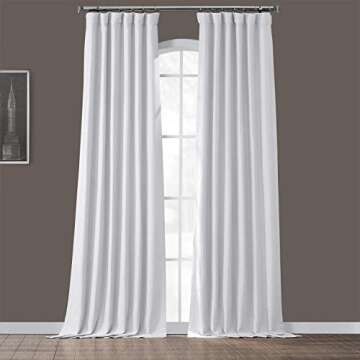 HPD Half Price Drapes Bellino Room Darkening Curtains 96 Inches Long Curtains for Bedroom & Living R...
