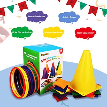 Carnival Outdoor Games Combo Set - Fun for All Ages