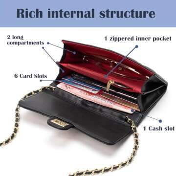 Farcauo Quilted Crossbody Bag for Women - Stylish Mini Purse