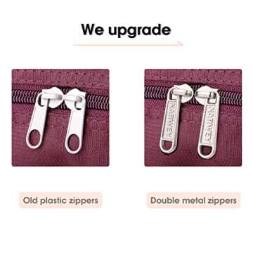 Narwey Foldable Duffel Bag for Travel and Gym