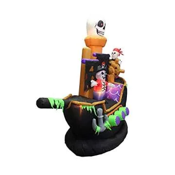 Halloween Decoration Bundle: 7FT Skeleton & 11FT Reaper