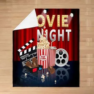 Feelyou Plush Throw Blanket for Movie Nights Comfort