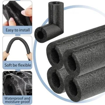 Elbow Pipe Insulation Foam Tube Pack for Winter Protection