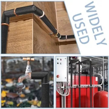 Elbow Pipe Insulation Foam Tube Pack for Winter Protection